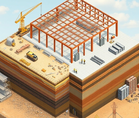 Jaki fundament wybrać przy budowie hal stalowych na słabym gruncie?