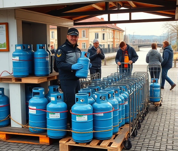 Gdzie legalnie wymienić butle z gazem w Nowym Dworze Mazowieckim?