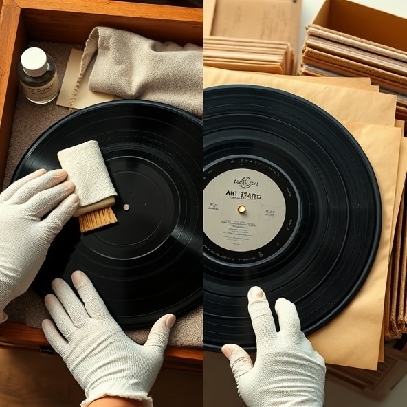 jak dbać o płyty winylowe