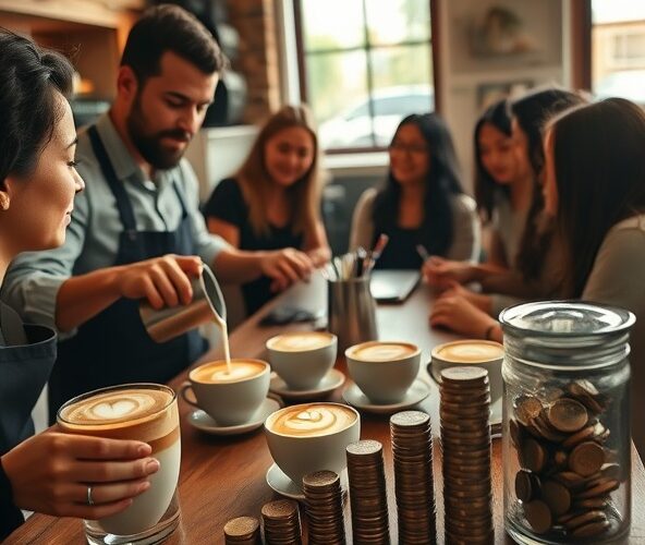 Jak zaplanować kurs latte art, by podnieść napiwki o 20%?