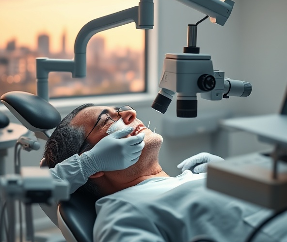 Czy leczenie kanałowe pod mikroskopem w Tychach jest mniej bolesne?