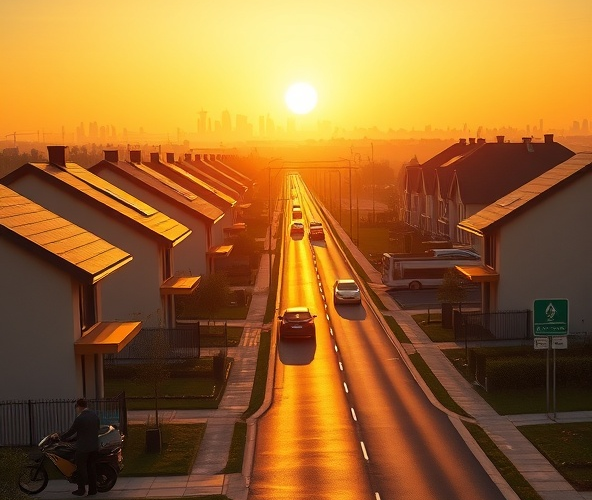 Jak sprawdzić dojazd rano z nowych domów w Żabiej Woli do Warszawy?