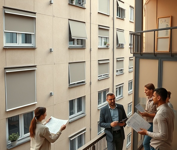 Czy montaż nowoczesnych rolet w bloku wymaga zgody wspólnoty?