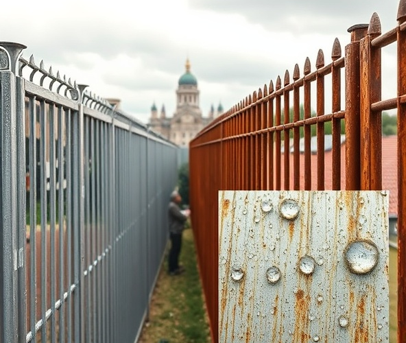 Czy ocynk ogniowy w ogrodzeniach palisadowych w Warszawie się opłaca?