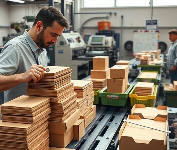 Jak zmniejszyć wady w produkcji opakowań kartonowych dla małego producenta?