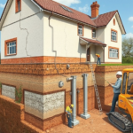 osiadanie budynku pęknięcia