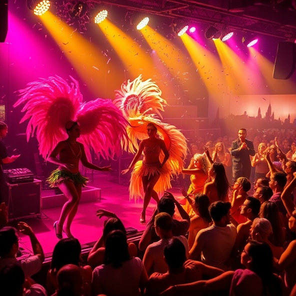 pokaz samby warszawa