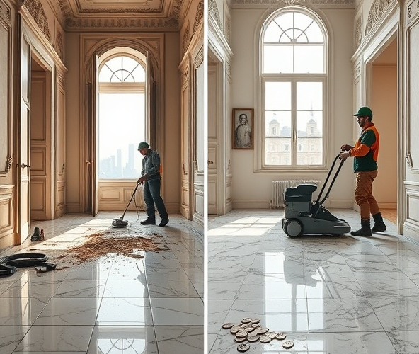 Ile kosztuje renowacja posadzek z marmuru w Warszawie?