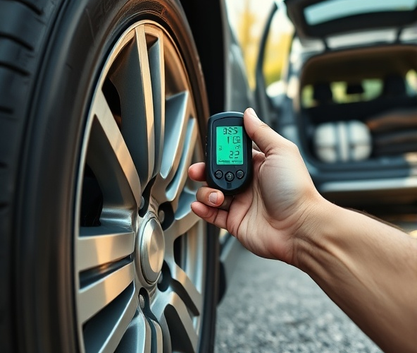 Jak sprawdzić prawidłowe ciśnienie w oponach przed podróżą?