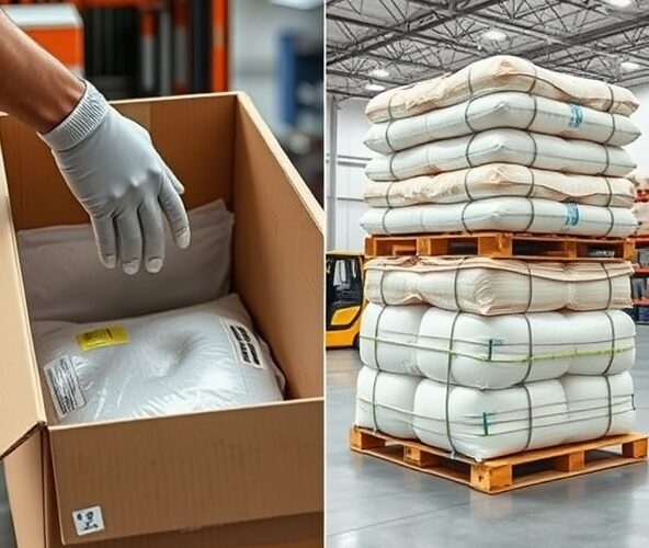 Jak pakować produkty z bentonitem do wysyłki, by uniknąć uszkodzeń?