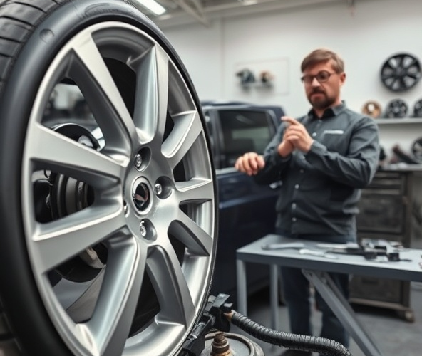 Dla osoby prywatnej: prostowanie felg aluminiowych po uderzeniu — koszt naprawy?