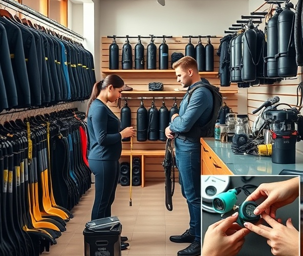 Jakie kryteria warto uwzględnić przy wyborze sprzętu w sklepie nurkowym?