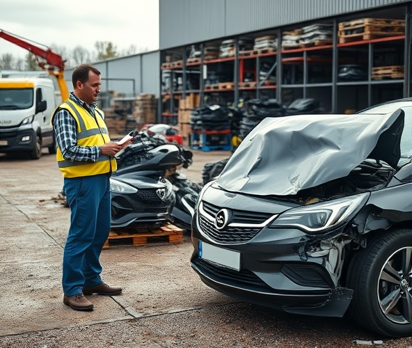 Czy uszkodzoną Astrę H szybciej sprzedam do skupu Opla czy na części?