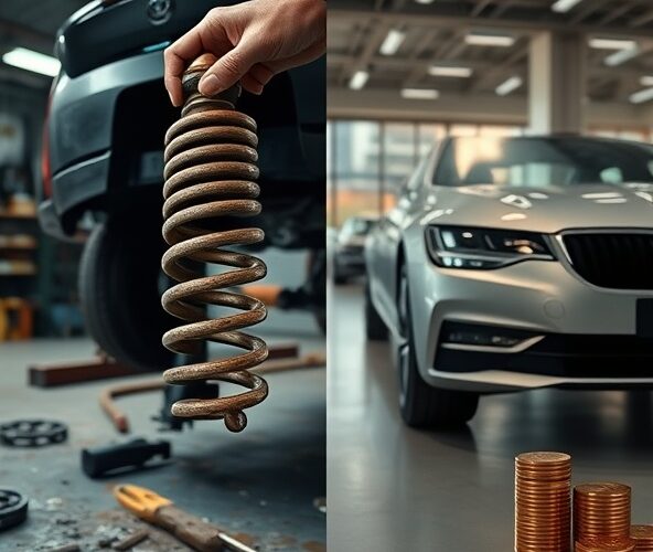 Czy wymiana sprężyn pomocniczych w Skodzie Superb 3 zwiększy cenę?