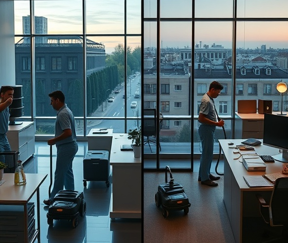 Sprzątanie biur w Wilanowie po godzinach: abonament czy godzinowo?