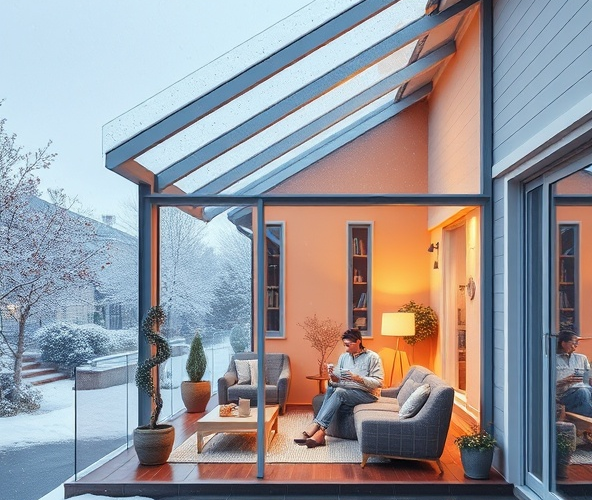 Czy szklany dach nad tarasem dobrze izoluje i obniży rachunki?