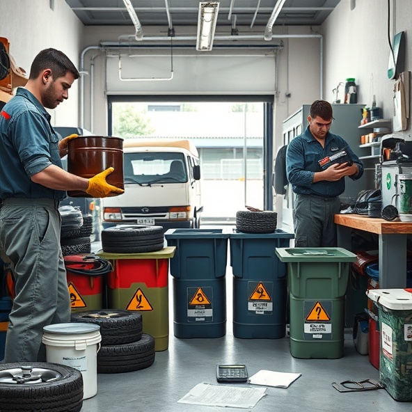 utylizacja odpadów z warsztatów samochodowych