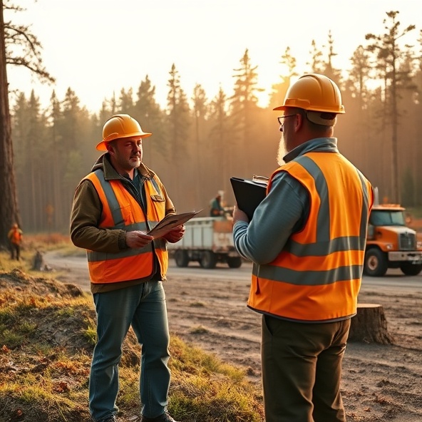 wycinka drzew za drewno