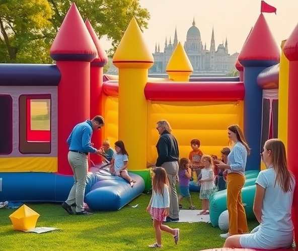 Które firmy wynajmujące zamki dmuchane w Warszawie są bezpieczne?