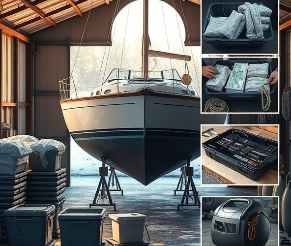 Jak zaplanować bezpieczne przechowywanie rzeczy w łodzi na zimę?