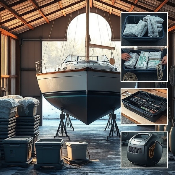 bezpieczne przechowywanie rzeczy w łodzi