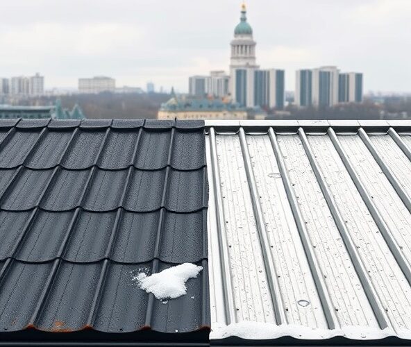 Czy w Warszawie na dach garażu lepsza blacha czarna czy ocynkowana?