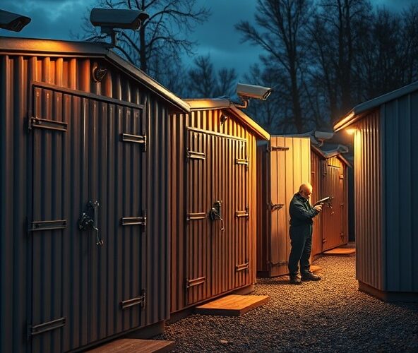 Jak zabezpieczyć blaszaki metalowe przed włamaniem?