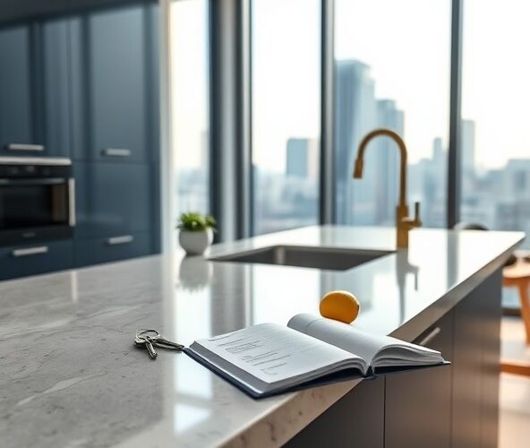 Czy blat ze spieku kwarcowego w Warszawie podnosi czynsz najmu?