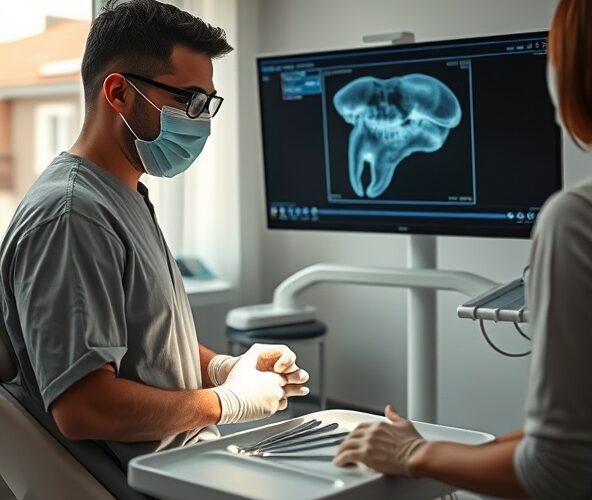 Czy chirurg stomatolog na Bielanach z CBCT szybciej usunie ósemkę?