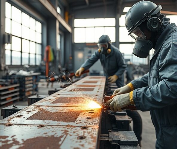 Gdzie w Warszawie wykonać czyszczenie metalu przed malowaniem?