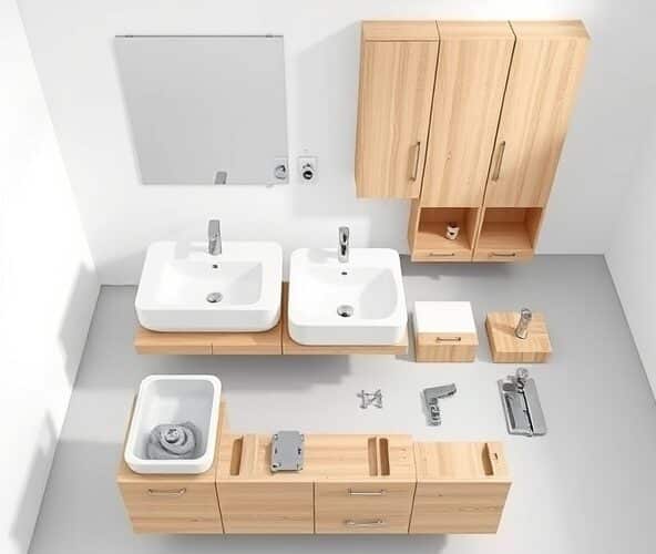 Jak poprawić feed GMC dla produktu kleines modulares badezimmer?