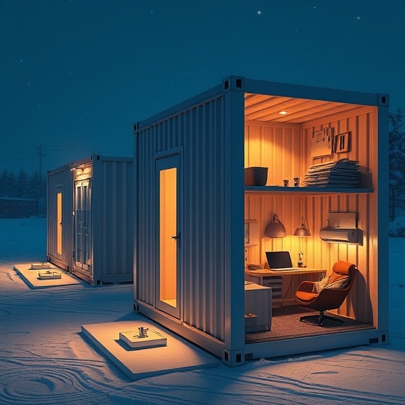 kontenery stróżówki