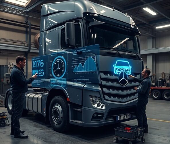 Czy predykcyjna diagnostyka skróci naprawę Mercedes Actros?