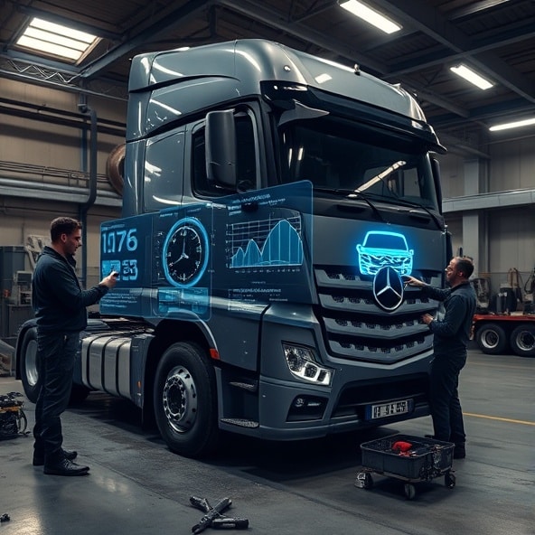 naprawa mercedes actros