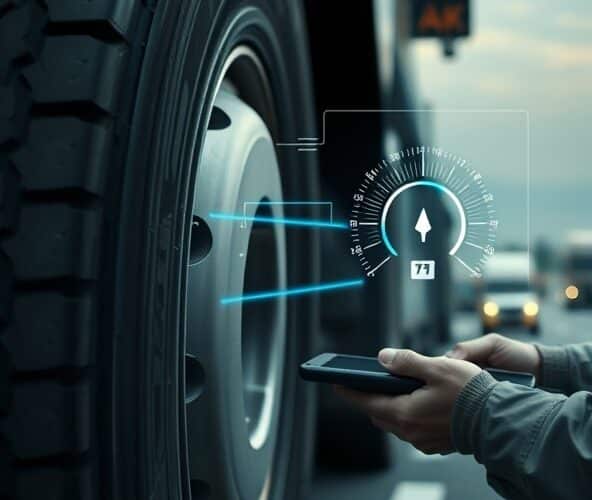 Czy monitoring online floty wykryje pęknięcia na oponie szybciej?