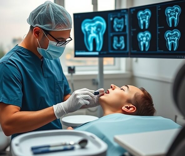Czy periodontolog w Warszawie musi ocenić dziąsła przed implantami?