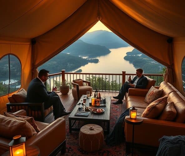 Jak producent luksusowych namiotów pozyska klientów premium online?