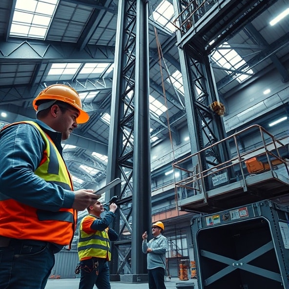 przeglądy techniczne konstrukcji stalowych