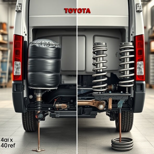 sprężyny pomocnicze toyota proace