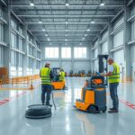 sprzątanie hal warszawa