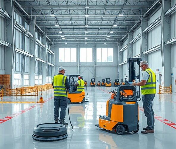 Jak zlecić sprzątanie hal w Warszawie by ograniczyć przestoje?