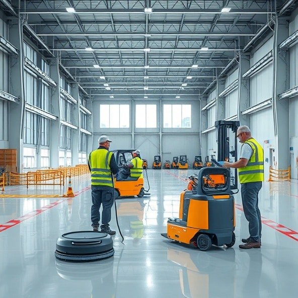 sprzątanie hal warszawa