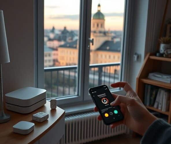 Systemy alarmowe Warszawa: jakie są opcje bez wiercenia dla najemcy?