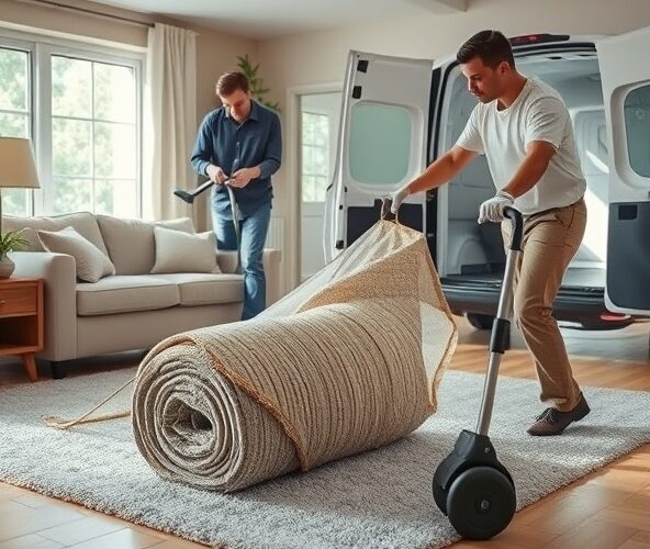 Jak przygotować dywan do teppichreinigung mit abholung?