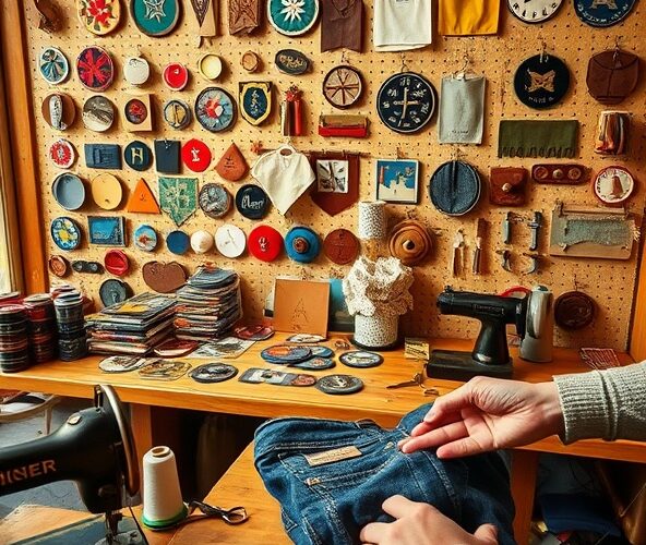 Jakie łaty na spodnie najlepiej wybrać do sprzedaży w małym sklepie?