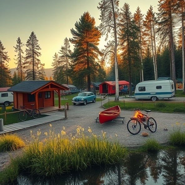 camping warmia i mazury