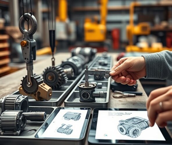 Jak sprawdzić zgodność zamienników części do suwnic przed zakupem?