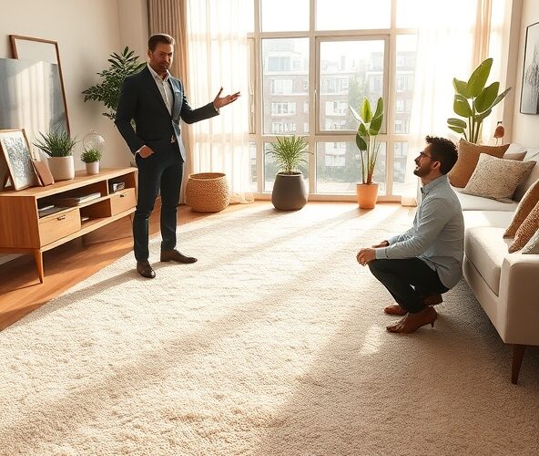 Czy czyszczenie dywanów przed sprzedażą mieszkania zwróci się w cenie?