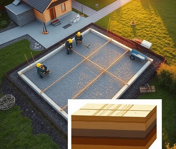 Jak przygotować fundament pod domek drewniany 3×2 na działce?