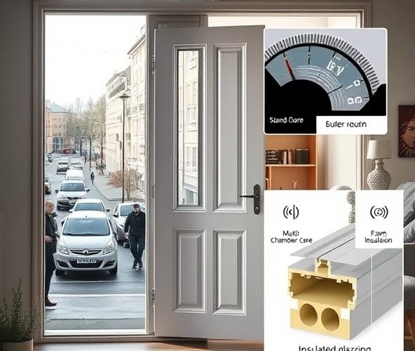 Czy drzwi pcv w Aleksandrowie Łódzkim dobrze wygłuszają?